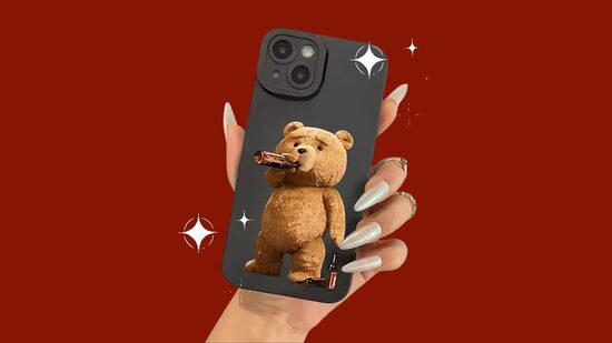 Tālruņa maciņš 📱 ar zīmējumu "TED"